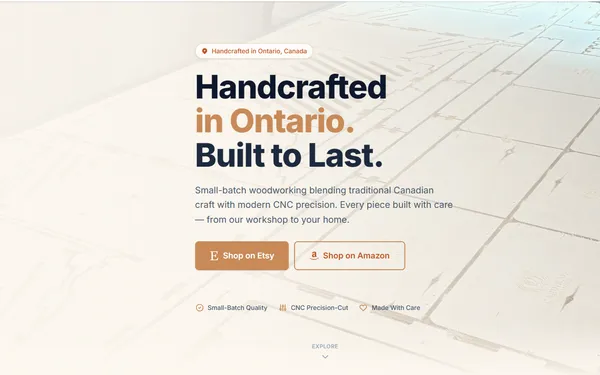 Cardinal Creations website preview thumbnail
